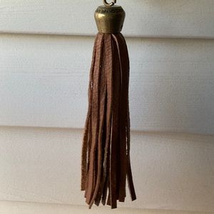 Lucky Brand Leather Keychain 🍀